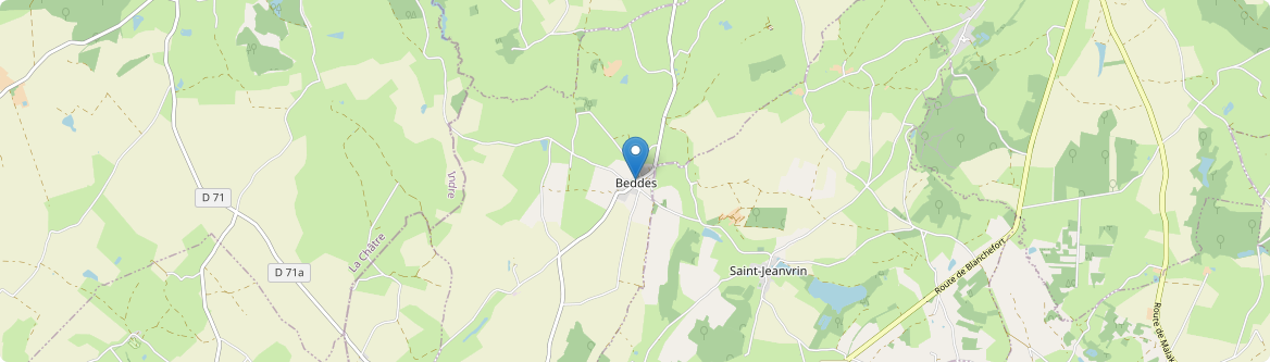 Beddes - Carte