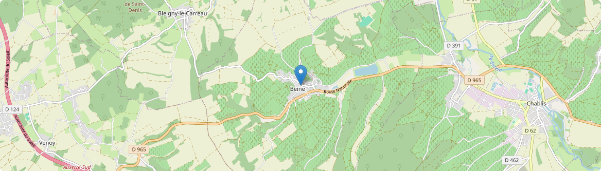 Beine - Carte