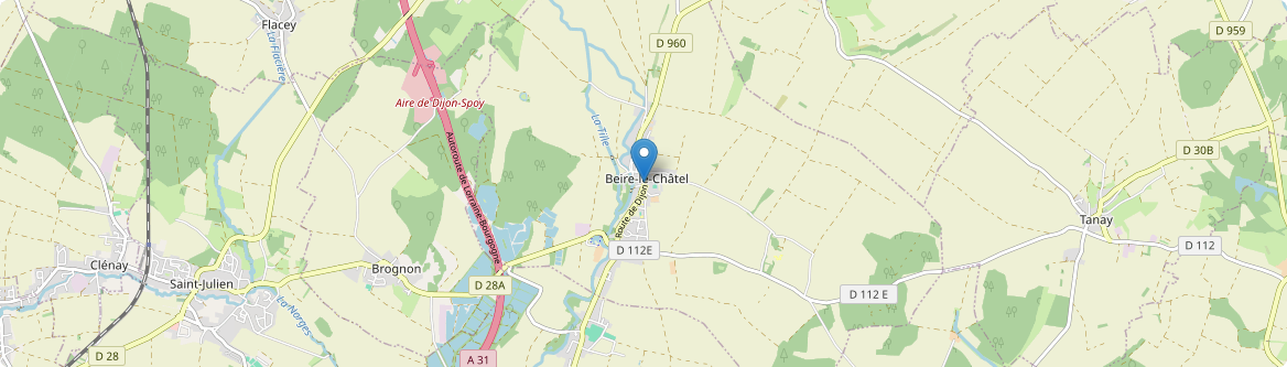 Beire-le-Châtel - Carte