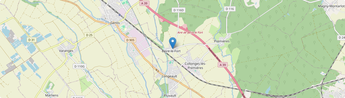 Beire-le-Fort - Carte