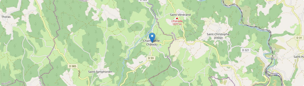 Bel-Air-Val-d'Ance - Carte