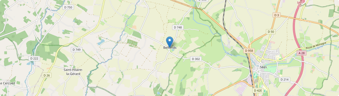 Belfonds - Carte