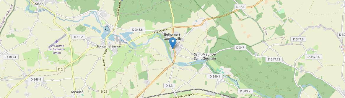 Belhomert-Guéhouville - Carte
