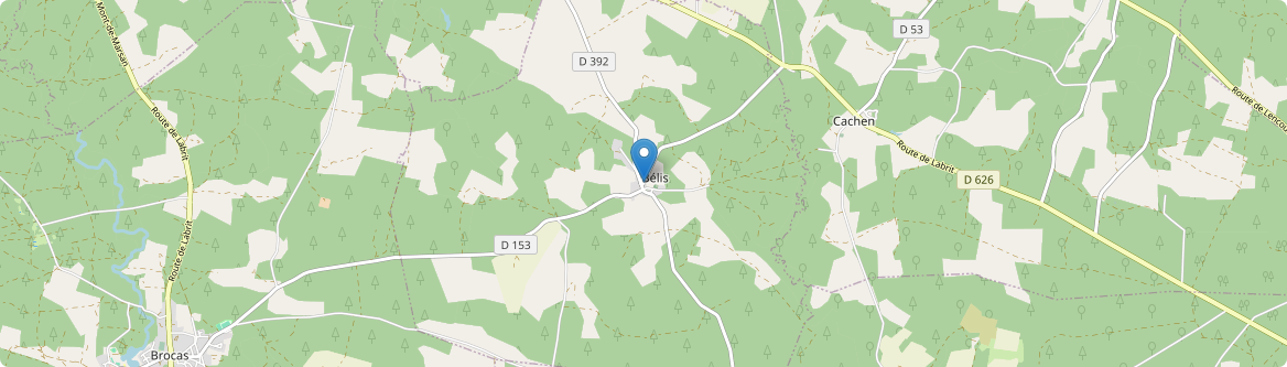Bélis - Carte