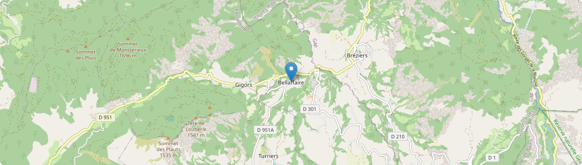 Bellaffaire - Carte