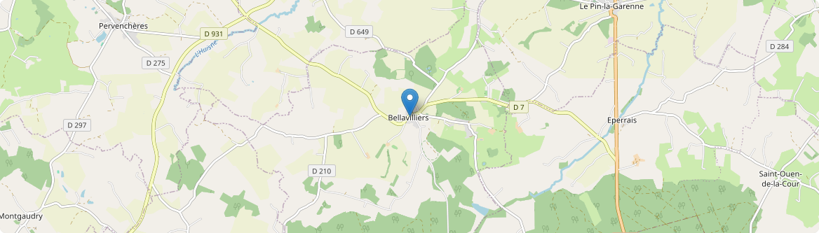 Bellavilliers - Carte