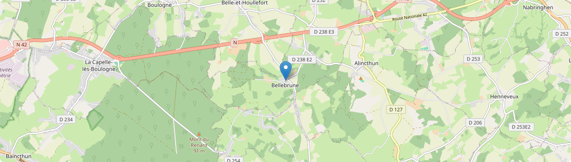 Bellebrune - Carte