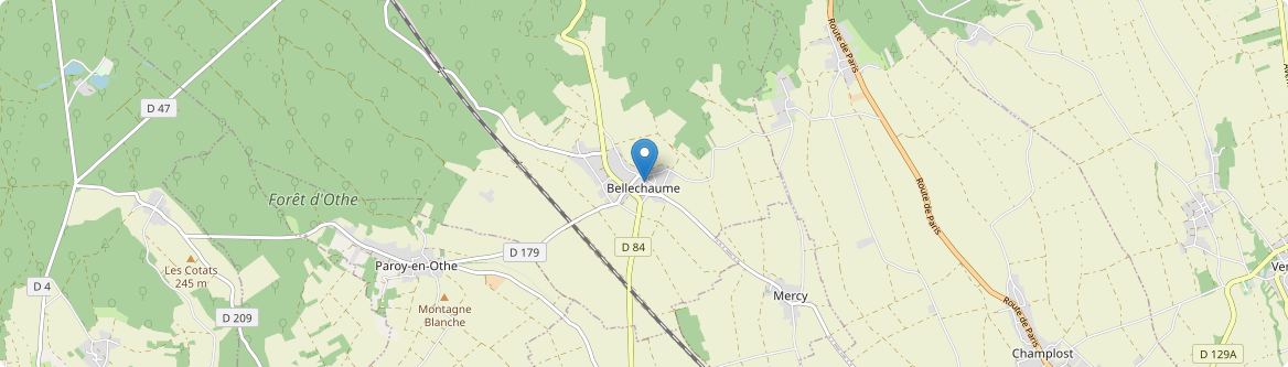 Bellechaume - Carte