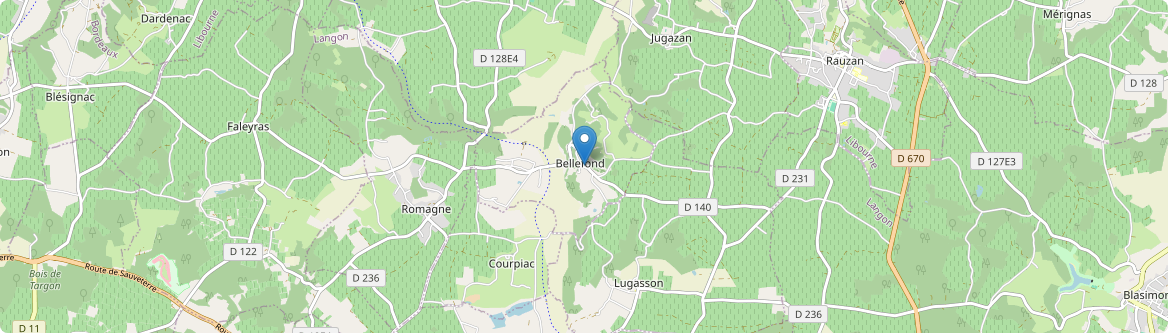Bellefond - Carte