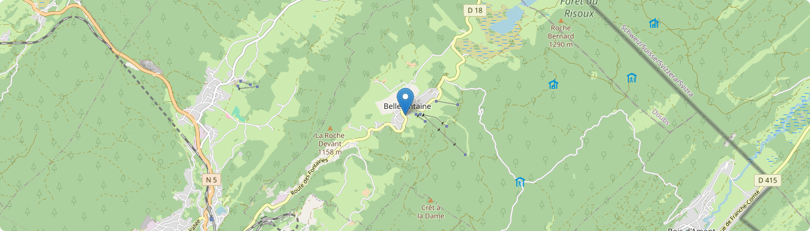 Bellefontaine - Carte