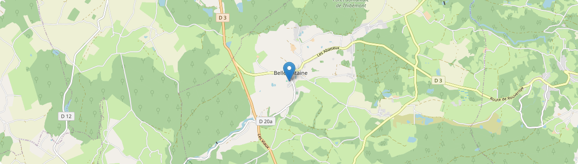 Bellefontaine - Carte