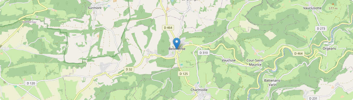 Belleherbe - Carte