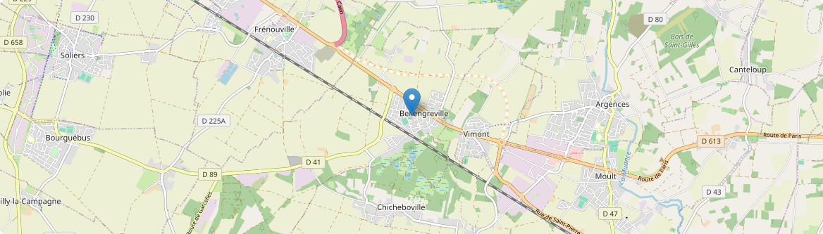 Bellengreville - Carte
