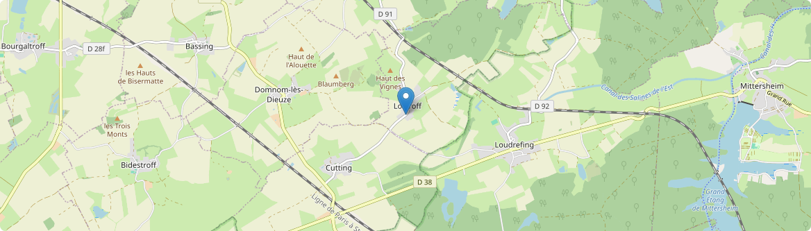 Belles-Forêts - Carte