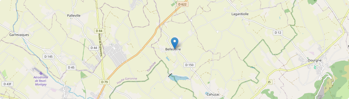 Belleserre - Carte