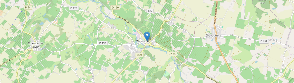 Bellevigne-en-Layon - Carte