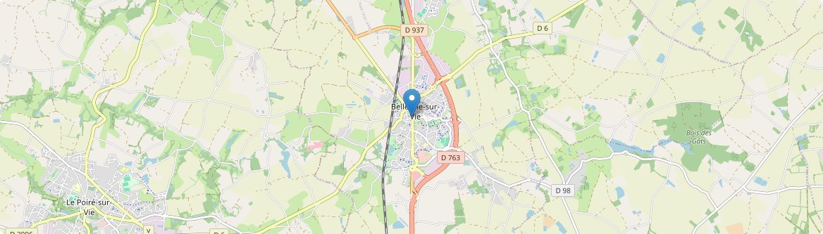 Bellevigny - Carte