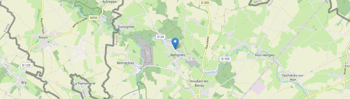 Bellignies - Carte