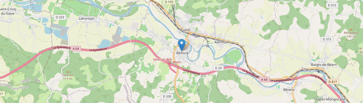 Bellocq - Carte
