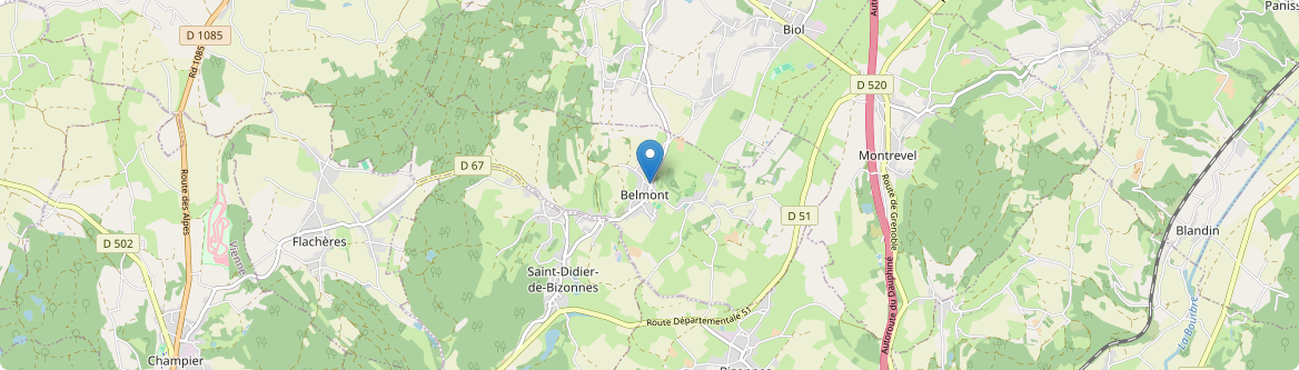 Belmont - Carte