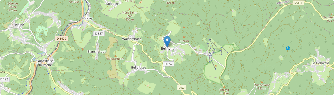 Belmont - Carte