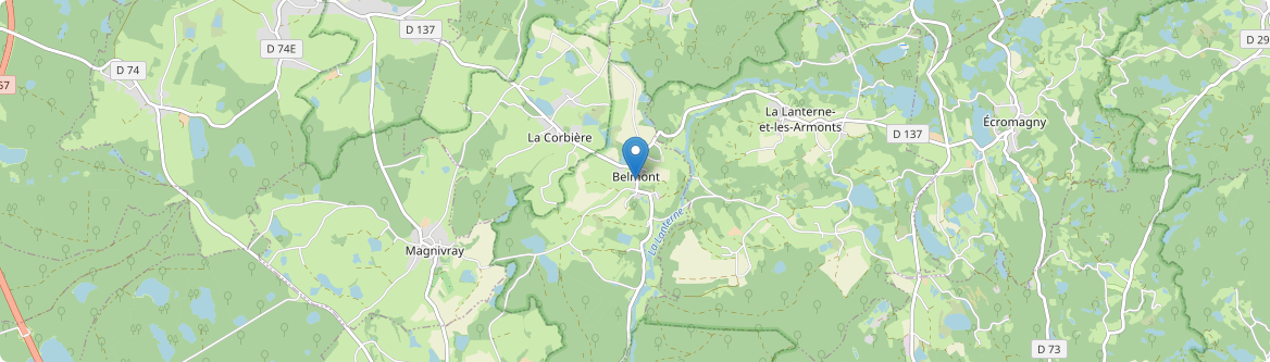 Belmont - Carte