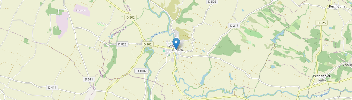 Belpech - Carte