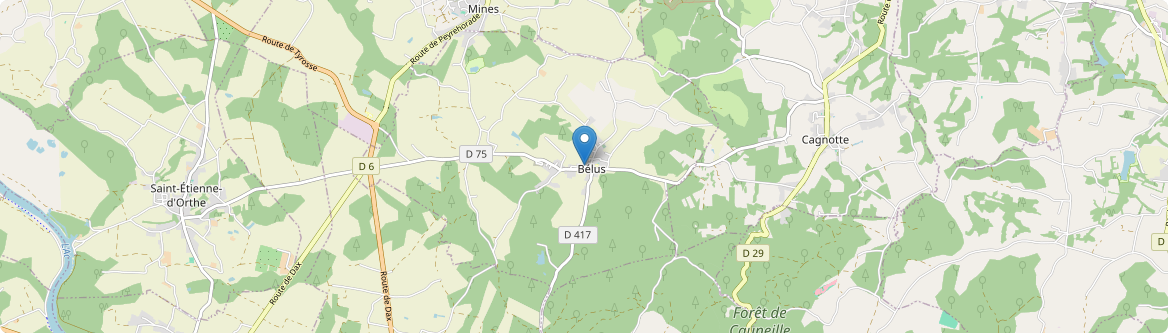 Bélus - Carte
