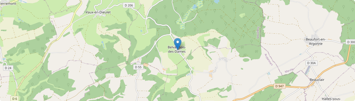 Belval-Bois-des-Dames - Carte