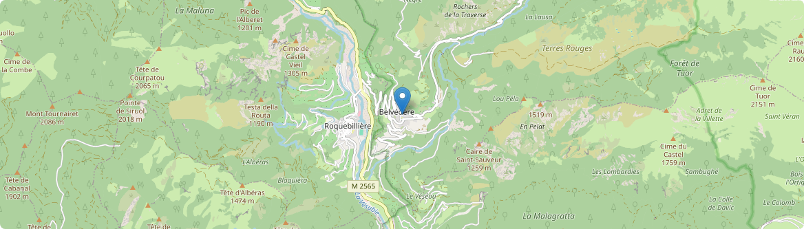 Belvédère - Carte