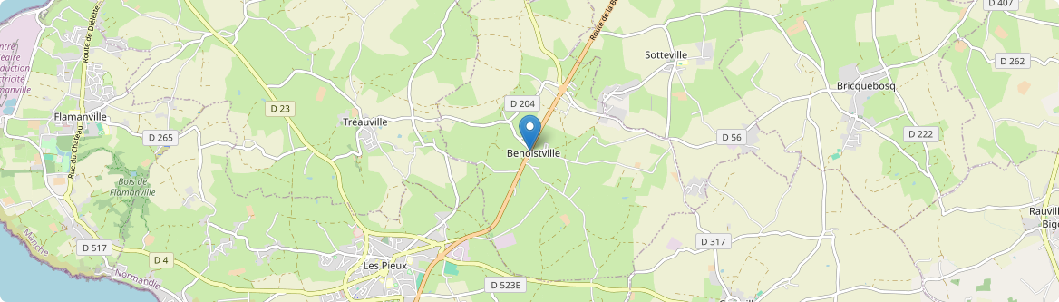 Benoîtville - Carte