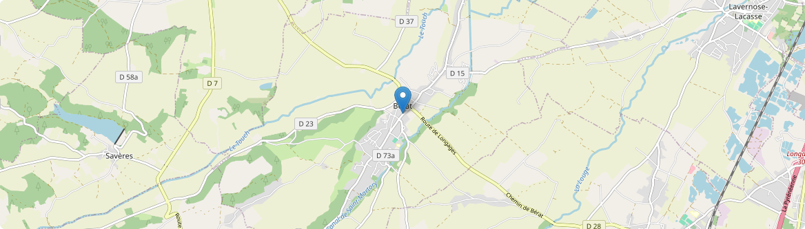 Bérat - Carte