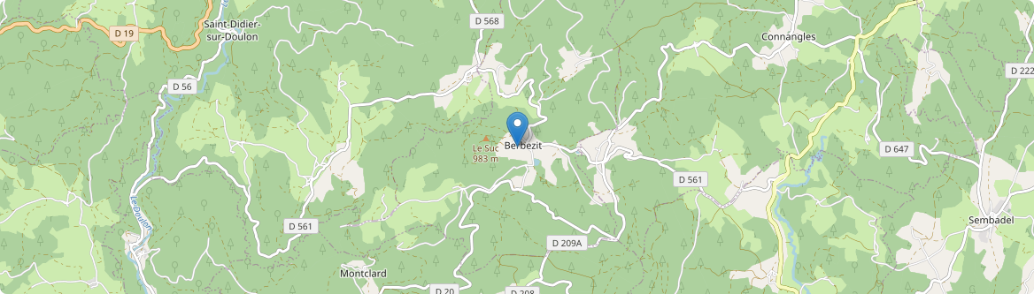 Berbezit - Carte
