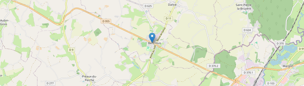 Berd'huis - Carte