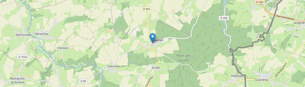 Bérelles - Carte