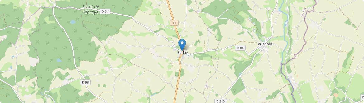 Berfay - Carte