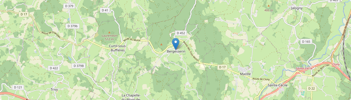 Bergesserin - Carte