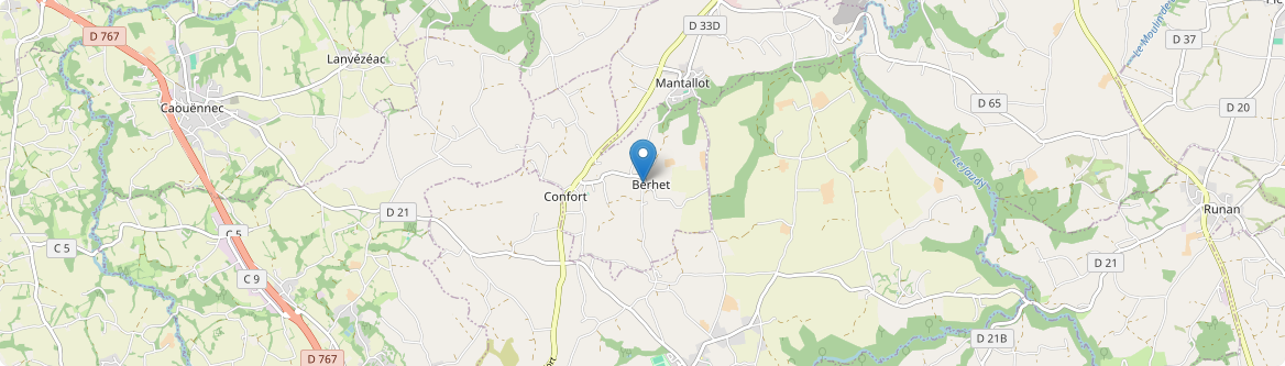 Berhet - Carte