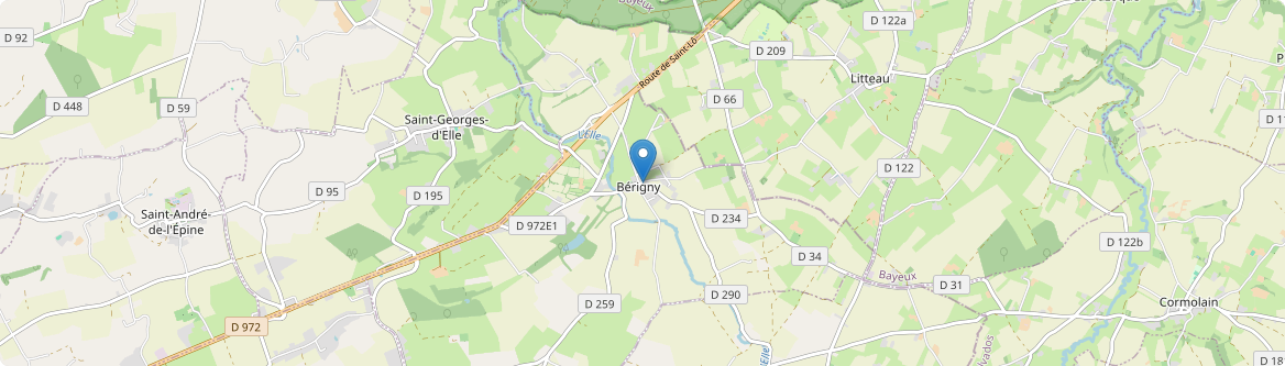 Bérigny - Carte