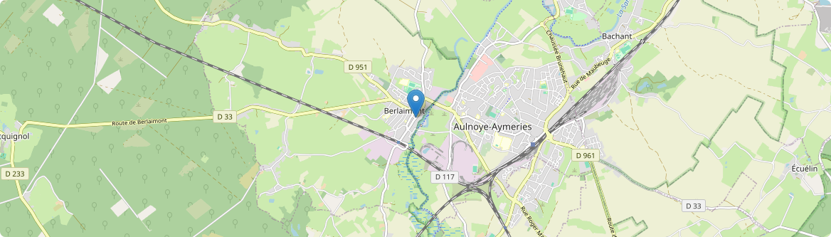 Berlaimont - Carte