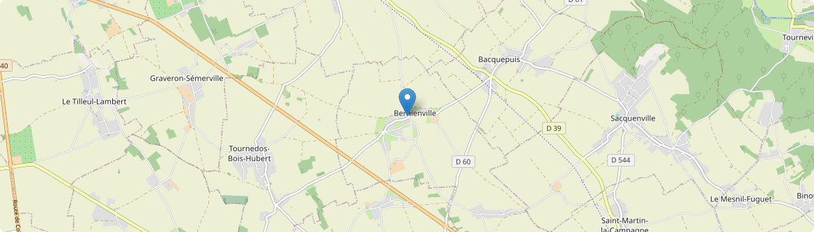 Bernienville - Carte