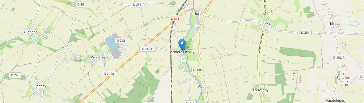 Bernières-d'Ailly - Carte