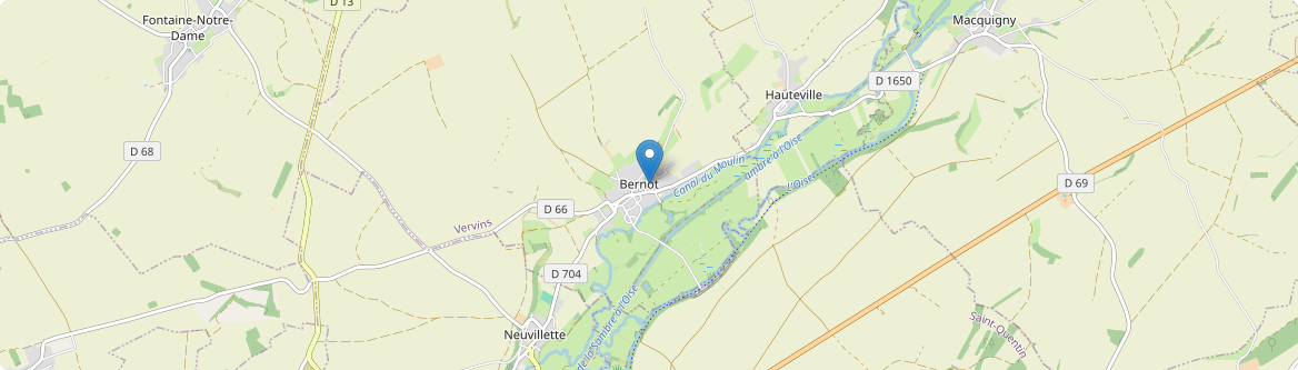Bernot - Carte