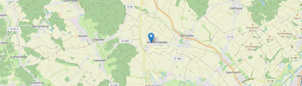 Bernwiller - Carte
