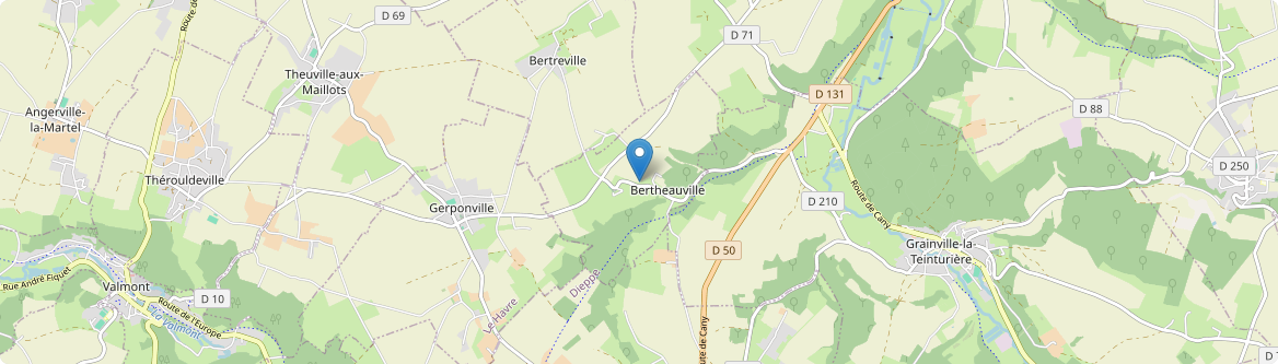 Bertheauville - Carte