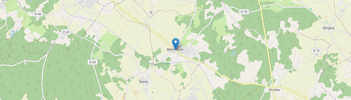 Berthegon - Carte