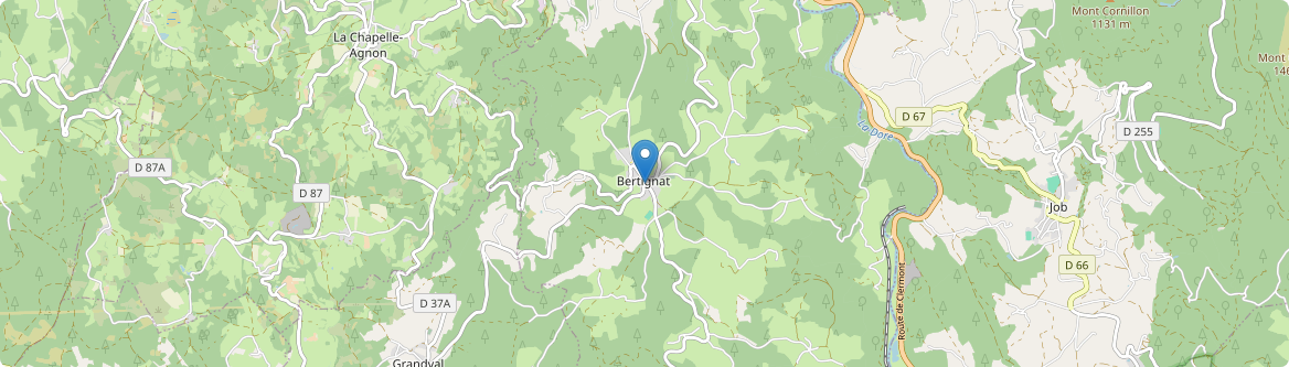 Bertignat - Carte