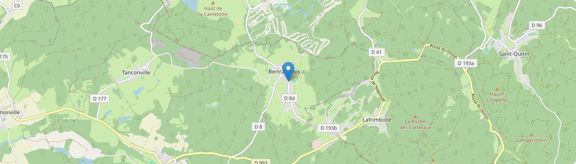 Bertrambois - Carte
