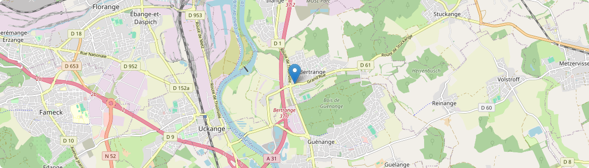 Bertrange - Carte