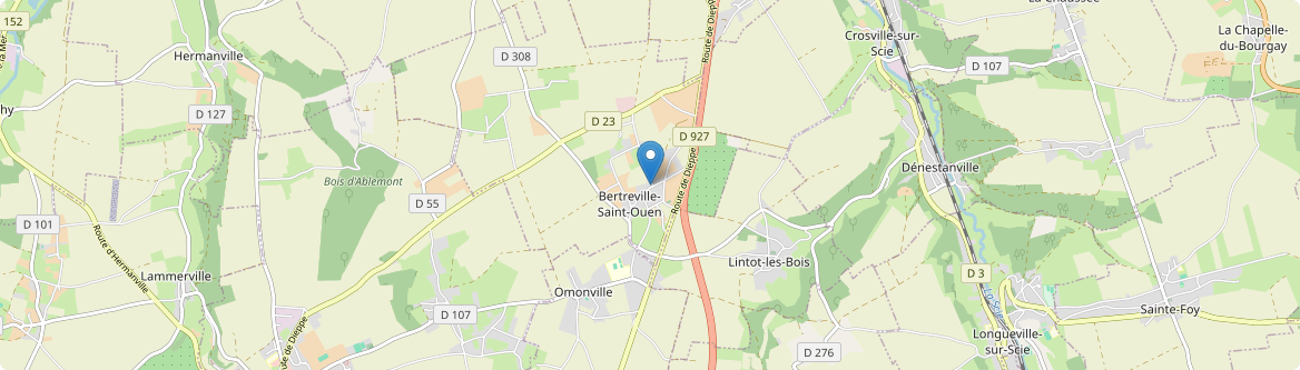Bertreville-Saint-Ouen - Carte